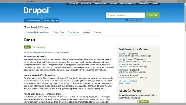 Drupal Panels, Part 1: Introduction to Panels смотреть онлайн