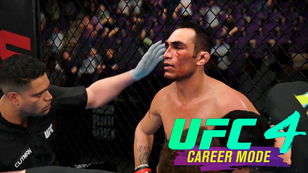 UFC 4  - Карьера бойца. Последний бой в 2к20 #18