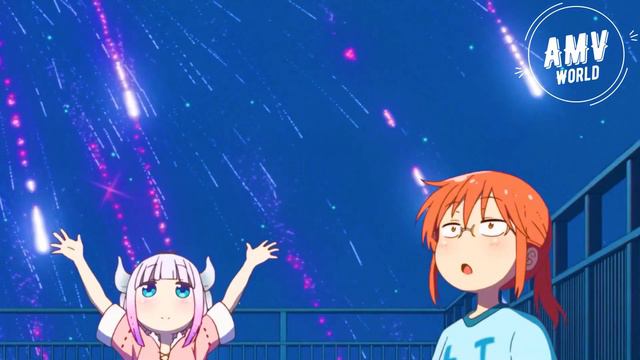 AMV Maid Dragon - Toru - Smile (Pizza) смотреть онлайн