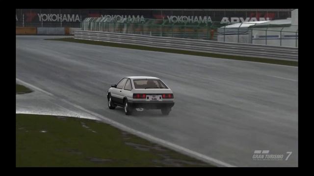 Gran Turismo 7 - 1983 Toyota Corolla Levin 1600GT APEX AE86 replay смотреть онлайн