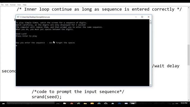 Learning C Game Programming - Simple Simon game|FOURTH TUTORIAL смотреть онлайн