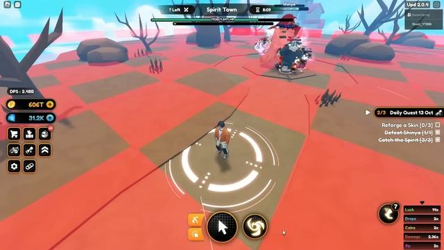 Showcase Damage Team & Solo Imposible Spirit Raid (the Last Map) Anime Champions Simulator / Roblox смотреть онлайн