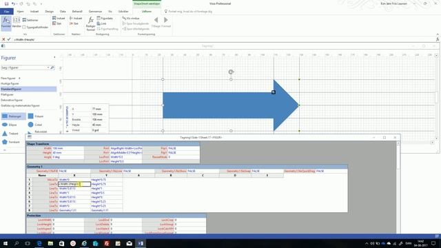 Visio ShapeSheet Introduktion