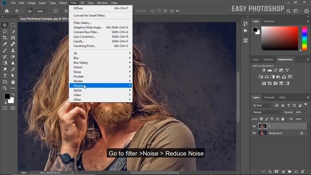 Create Oil Paint Effect in Photoshop using this Easy Method смотреть онлайн