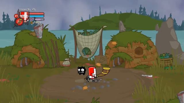 Секреты и пасхалки в Castle Crashers(петомцы)#1 смотреть онлайн