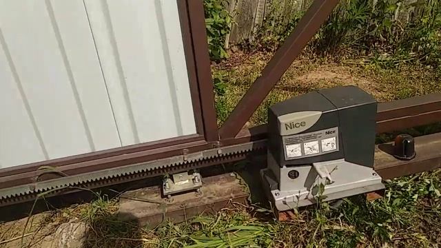 Как отрегулировать откатные ворота смотреть онлайн