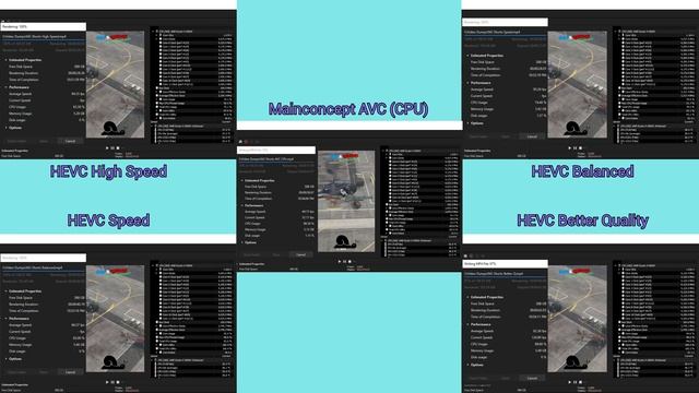 Short Render Test in Vegas Pro 19.0 - AVC vs. HEVC смотреть онлайн