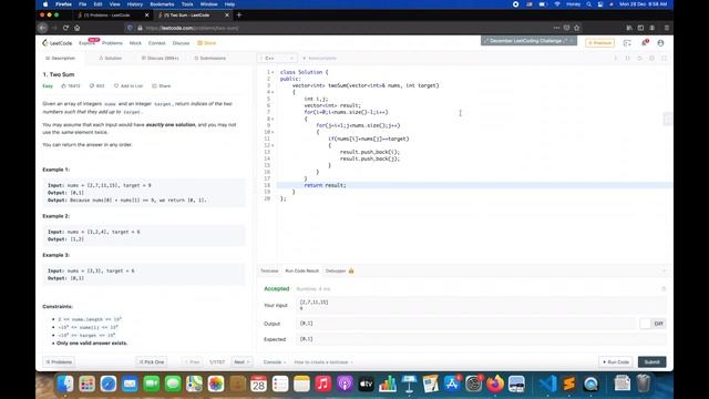 Two Sum | LeetCode Solution C++(Explained) смотреть онлайн