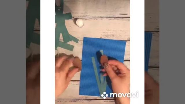 Объемная аппликация из цветной бумаги «Стрекоза». Аппликация из бумаги это вид поделок с детьми, ко смотреть онлайн