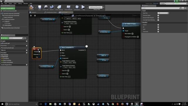 Unreal Engine 4.10 Tutorial - Show and Hide Meshes depending on camera view. смотреть онлайн