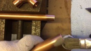 ПАЙКА МЕДНОЙ ТРУБЫ. ДЛЯ НОВИЧКОВ.