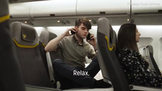Thomas Cook promote 'Sleeper Seats' for passenger comfort смотреть онлайн