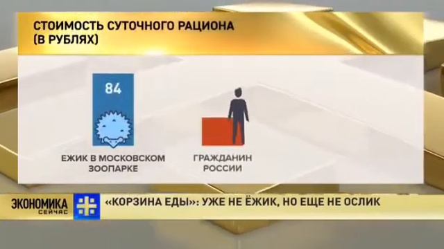 Уже не ежик, но еще не осел 😁😁😁 Потребительская корзина россиянина. Чем мы отличаемся от животных смотреть онлайн