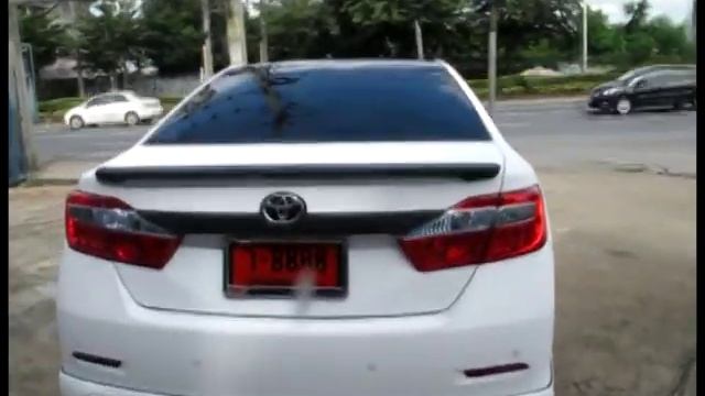 Autocar Wrap Toyota Camry White Daimon смотреть онлайн