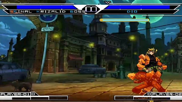 KOF Mugen | FINAL KRIZALID BOSS Vs DIO #kof  #mugen
