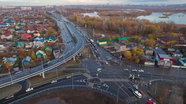 Начали укладывать асфальт на путепроводе через ЖД в Самаре «ФРУНЗЕНСКИЙ-2» 20 ОКТЯБРЯ смотреть онлайн
