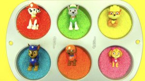 Щенячий Патруль учим цвета и открываем сюрпризы