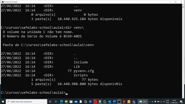 Preparando o ambiente Python com VirtualEnv no Windows смотреть онлайн