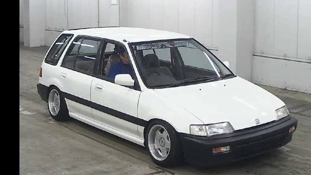 1989 HONDA CIVIC SHUTTLE EF2 смотреть онлайн