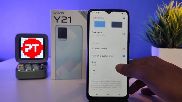 How to enable Dark mode in Vivo Y21 смотреть онлайн