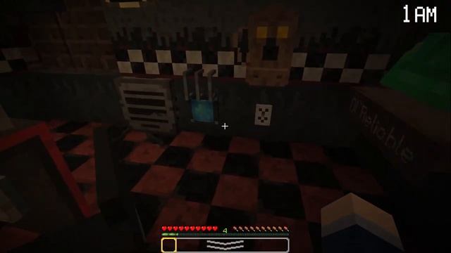 MINE Nights At Freddy's SENARY SALOON | Night 5 (Minecraft FNAF Roleplay)