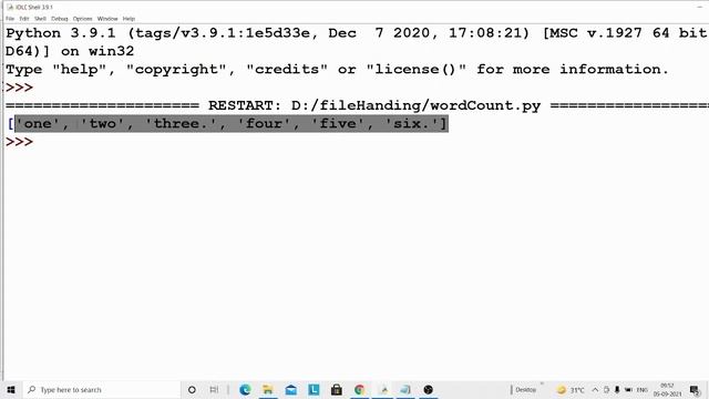Write a program in python to count word in text file смотреть онлайн