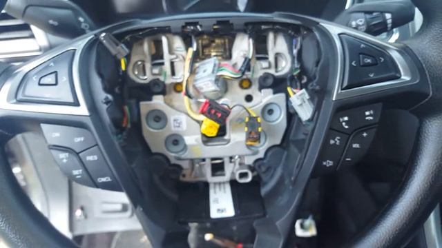 How to remove the steering wheel on a 2013-2018 ford fusion смотреть онлайн