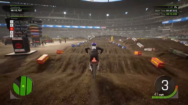 Monster Energy Supercross 2 - Career Mode Ep. 1 смотреть онлайн