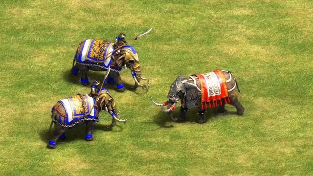 How Many Khmer Battle Elephants Do You Need to Kill a War Elephant? | AoE II: Definitive Edition смотреть онлайн
