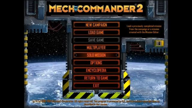 Mech Commander 2 - Main Menu Theme (remake) смотреть онлайн