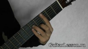 Аккорд Cm на гитаре