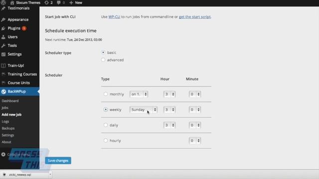 How to make a WordPress backup with BackWPup - PressThis смотреть онлайн