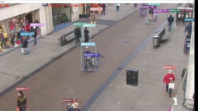 Computer vision: Object tracker with YOLOv3, Tensorflow 2, Deep SORT, and OpenCV смотреть онлайн