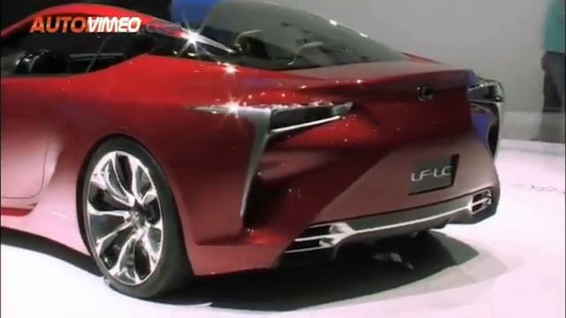 Lexus LF LC Hybrid Concept 2012 autovimeo.com смотреть онлайн