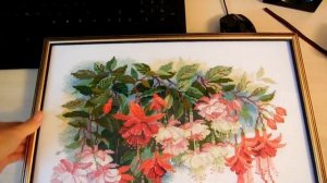 Вышитые картины крестиком.Готовые оформленные и не оформленные работы)