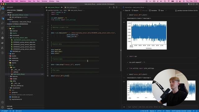 How to Read Excel Files with Python (Pandas Tutorial) смотреть онлайн