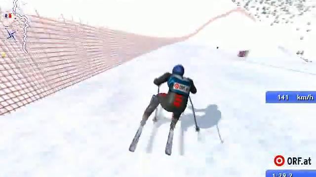 ORF Ski-Challenge Val d'Isere Jump 178m смотреть онлайн