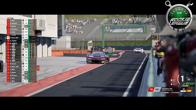 #3 Rookie League Hungaroring Audi R8 LMS Evo II (fullrace) смотреть онлайн