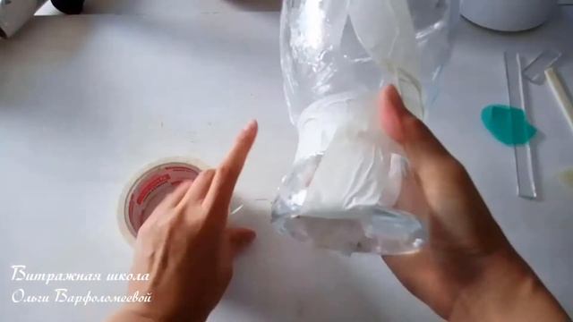 Создание формы для лампы Тиффани смотреть онлайн