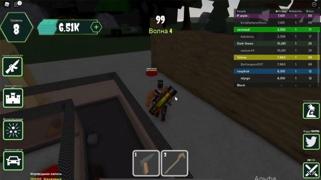 ВОЕННАЯ БАЗА ПРОТИВ ЗОМБИ! Zombie Defense Tycoon! ТАЙКОН РОБЛОКС смотреть онлайн