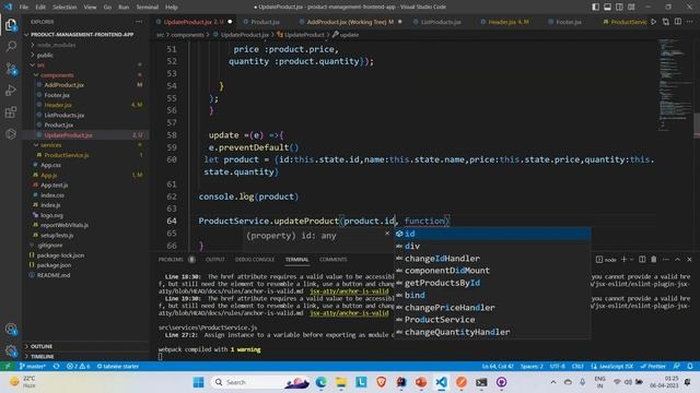 Full Stack Web App | React | Spring Boot |Consuming Update Product API in FrontEnd| L21 смотреть онлайн