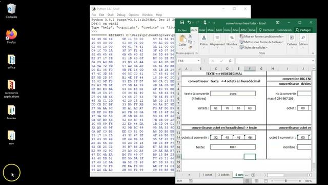 en-tête et données d'un fichier wav avec python смотреть онлайн