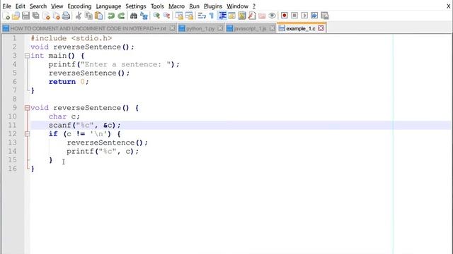HOW TO COMMENT OUT OR UNCOMMENT LINES IN NOTEPAD++ смотреть онлайн