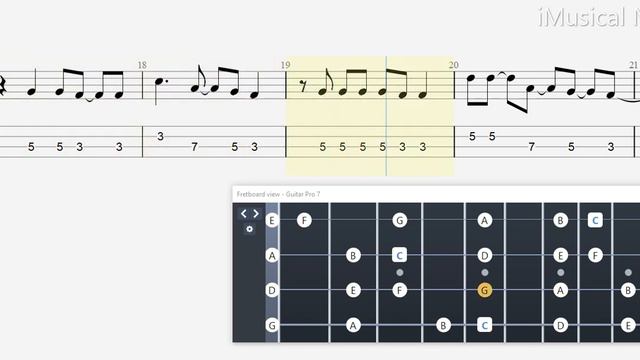 Violin TAB - Last Christmas | Tutorial Sheet #imn