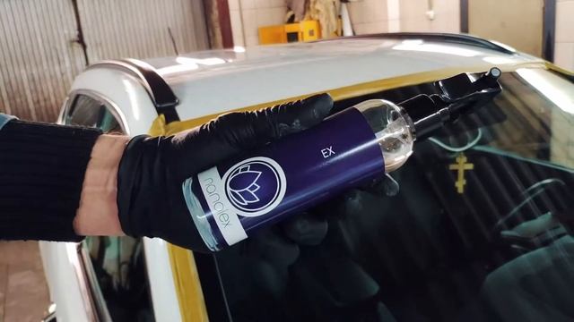 Нанесение антидождя на лобовое стекло, техцентр "Авто-Джей" Москва смотреть онлайн