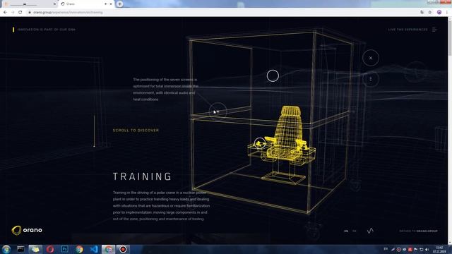 Возможности Javascript на примере 3D сайта (обзор) смотреть онлайн