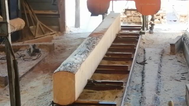 ЛЕНТОЧНАЯ ПИЛА РАЗВОД 0.45 низ 0.55 верх. БЫСТРЫЙ ВСКРОЙ 39 БРЕВНА.ПРОВЕРЯЕМ ВОЛНУ смотреть онлайн