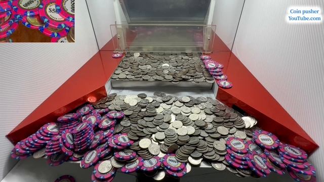 Starting with 5 free quarters High limit coin pusher смотреть онлайн