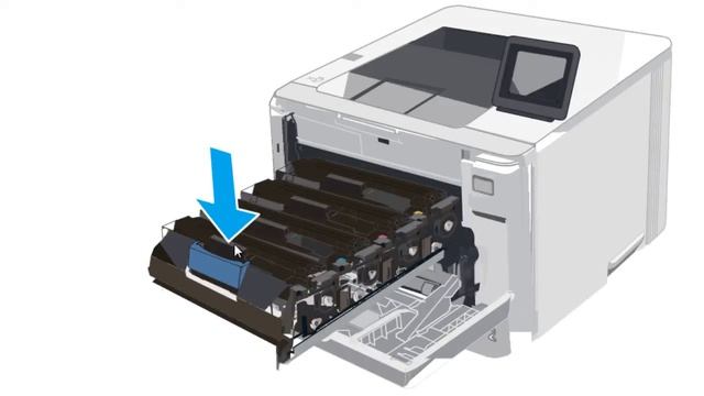 como cambiar los cartuchos HP laserjet pro M252 смотреть онлайн