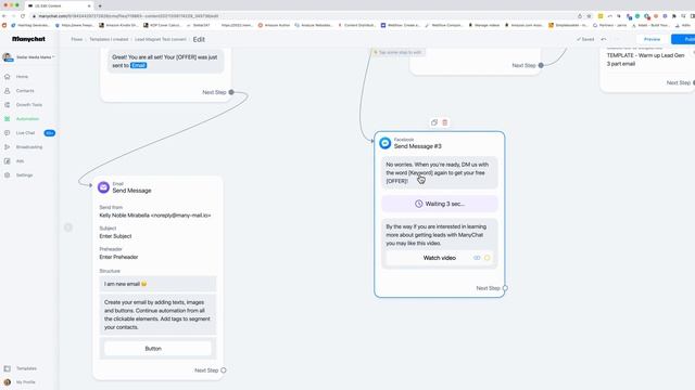 how to get leads from messenger - Build a list and send offers смотреть онлайн